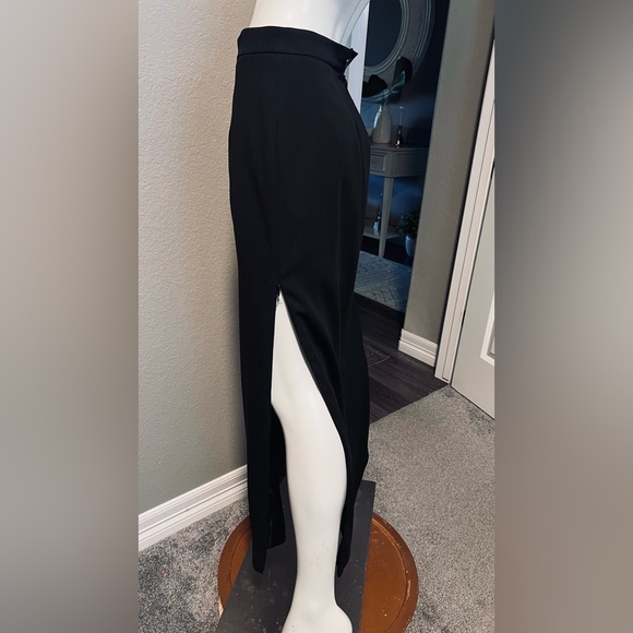 Mussi Long Pencil Skirt With Side Zippers - Picture 10 of 11